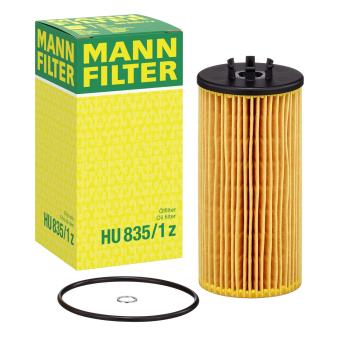 Filtre à huile MANN-FILTER HU 835/1 z pour AUDI A4 S4 quattro - 344cv