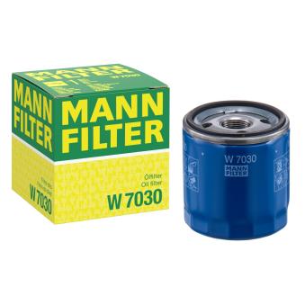Filtre à huile MANN-FILTER [W 7030]