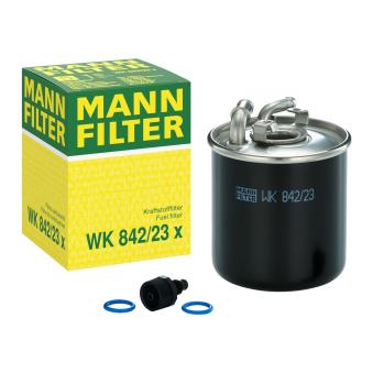 Filtre à carburant MANN-FILTER WK 842/23 x pour JEEP COMMANDER 3.0 CRD 4x4 - 211cv