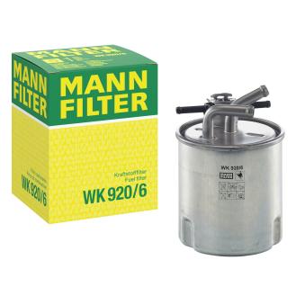 Filtre à carburant MANN-FILTER WK 920/6 pour NISSAN PATHFINDER 2.5 DCI 4WD - 171cv