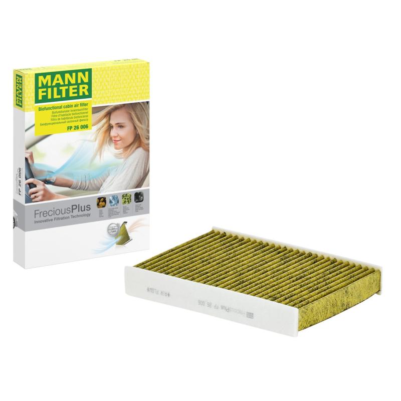 Filtre, air de l'habitacle MANN-FILTER FP 26 006 - Visuel 1
