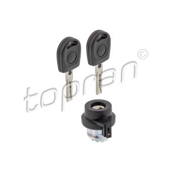 Cylindre de fermeture, serrure de contact d'allumage TOPRAN 121 294 pour VOLKSWAGEN POLO 1.2 - 60cv