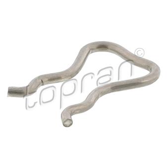 Goupille à ressort, filtre à carburant TOPRAN [411 477]