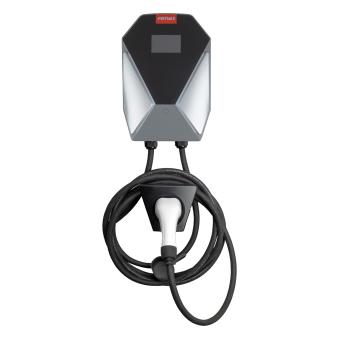 Chargeur mural pour voiture électrique EV wallbox triphasé 11kW 16A 400V AMIO 04842