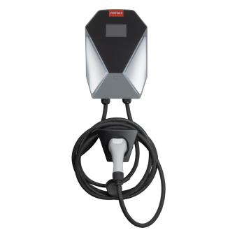 Chargeur mural pour voiture électrique EV wallbox triphasé 22kW 32A 400V AMIO 04843