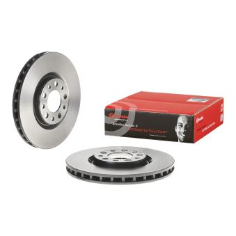 Jeu de 2 disques de frein avant BREMBO 09.9363.11 pour MAZDA 626 1.8 MPI - 140cv
