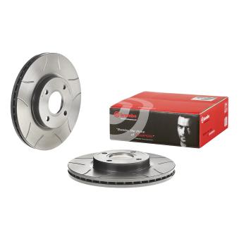 Jeu de 2 disques de frein avant BREMBO 09.C422.75