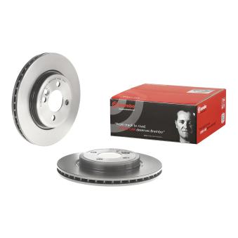 Jeu de 2 disques de frein avant BREMBO 09.8655.21 pour MINI MINI Cooper S - 163cv