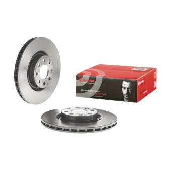 Jeu de 2 disques de frein avant BREMBO 09.4939.31 pour OPEL CORSA 1.4 Turbo - 150cv