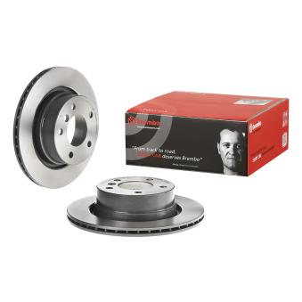 Jeu de 2 disques de frein arrière BREMBO 09.9869.81 pour BMW Z4 2.5 si - 211cv