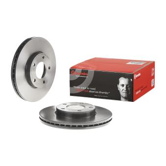 Jeu de 2 disques de frein avant BREMBO OEM bff43325x