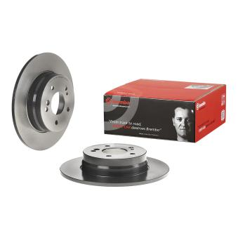 Jeu de 2 disques de frein arrière BREMBO 08.D340.11