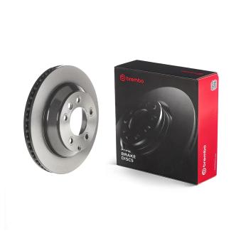 Jeu de 2 disques de frein arrière BREMBO OEM 7L8615601G