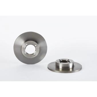 Jeu de 2 disques de frein avant BREMBO OEM 40206u7600