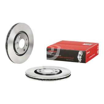 Jeu de 2 disques de frein avant BREMBO 09.5730.10 pour CITROEN XANTIA 1.9 SD - 75cv