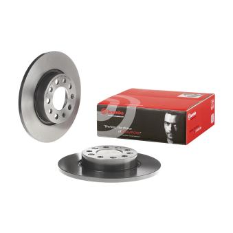 Jeu de 2 disques de frein arrière BREMBO 08.9364.21 pour PONTIAC PHOENIX 1.6 E-torQ - 110cv