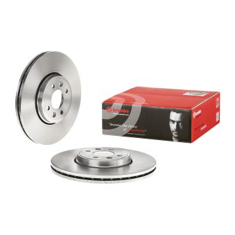 Jeu de 2 disques de frein avant BREMBO 09.9895.10 pour FORD FOCUS 1.9 DCI - 110cv