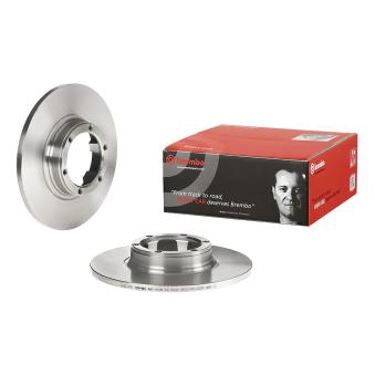 Jeu de 2 disques de frein avant BREMBO 08.2138.10 pour RENAULT R5 0.8 - 35cv