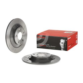 Jeu de 2 disques de frein arrière BREMBO 08.C425.75