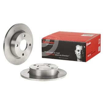 Jeu de 2 disques de frein avant BREMBO OEM 89FX1125AE