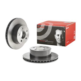 Jeu de 2 disques de frein avant BREMBO OEM v5015965aa