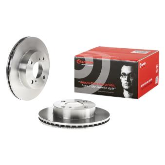 Jeu de 2 disques de frein avant BREMBO 09.B492.10 pour SUZUKI ALTO 1.0 - 68cv