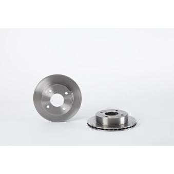 Jeu de 2 disques de frein avant BREMBO 09.5919.20 pour NISSAN MICRA 1.2 - 60cv