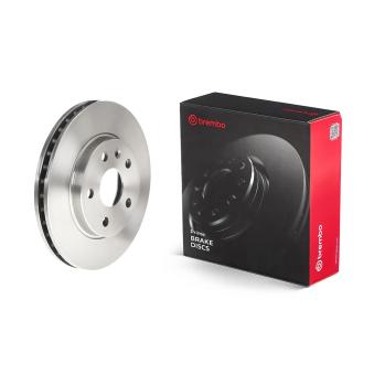 Jeu de 2 disques de frein avant BREMBO 09.A969.10 pour RENAULT TRUCKS B 2.0 CDTI - 110cv