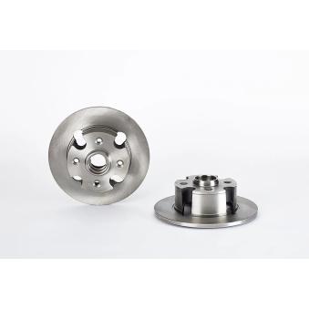 Jeu de 2 disques de frein arrière BREMBO 08.2163.18
