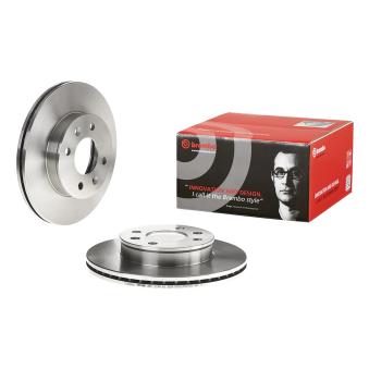 Jeu de 2 disques de frein avant BREMBO [09.9998.10]