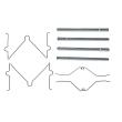 BREMBO A 02 263 - Kit d'accessoires, plaquette de frein à disque