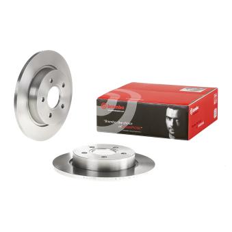 Jeu de 2 disques de frein arrière BREMBO OEM brrf28