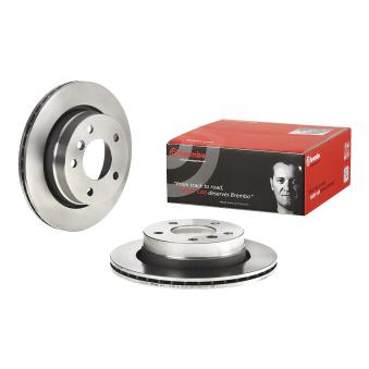 Jeu de 2 disques de frein arrière BREMBO 09.7727.10