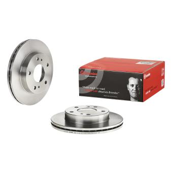 Jeu de 2 disques de frein avant BREMBO 09.A136.10
