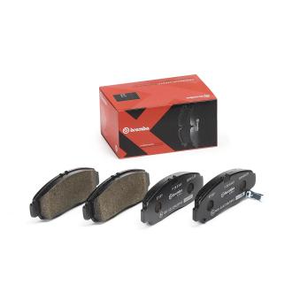 Jeu de 4 plaquettes de frein avant BREMBO OEM 45022S7AD00