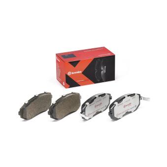 Jeu de 4 plaquettes de frein avant BREMBO OEM 26296SA030