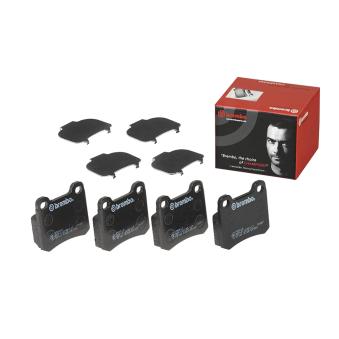 Jeu de 4 plaquettes de frein arrière BREMBO OEM a0004209820