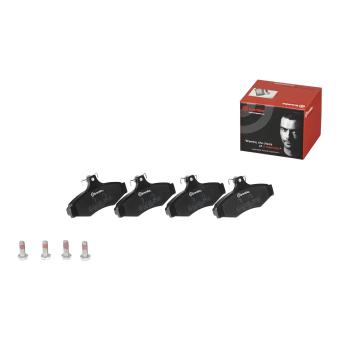 Jeu de 4 plaquettes de frein arrière BREMBO OEM aw346513