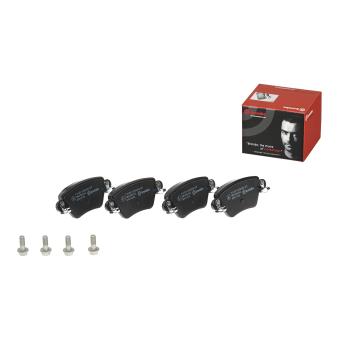 Jeu de 4 plaquettes de frein arrière BREMBO OEM 1S7J2M008AA