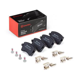 Jeu de 4 plaquettes de frein arrière BREMBO [P 85 099]