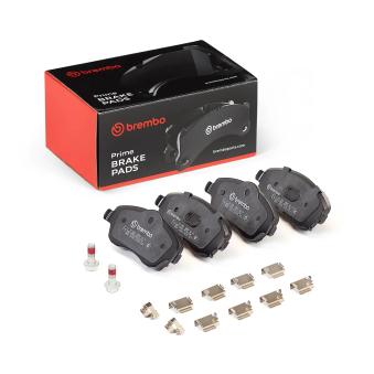 Jeu de 4 plaquettes de frein avant BREMBO OEM 1605974