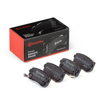 Jeu de 4 plaquettes de frein arrière BREMBO OEM S583021GA00