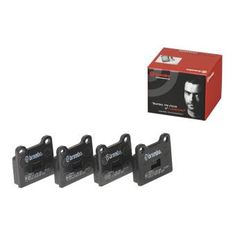Jeu de 4 plaquettes de frein avant BREMBO OEM 0004207120