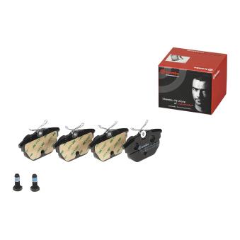 Jeu de 4 plaquettes de frein arrière BREMBO OEM 71770989