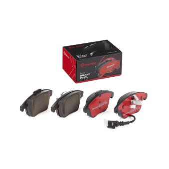 Jeu de 4 plaquettes de frein avant BREMBO OEM 5N0698151