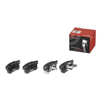 Jeu de 4 plaquettes de frein arrière BREMBO OEM 43022TP6A00