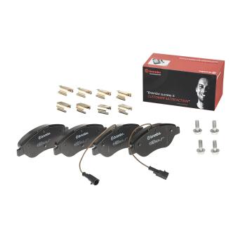 Jeu de 4 plaquettes de frein avant BREMBO [P 23 145]