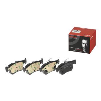 Jeu de 4 plaquettes de frein arrière BREMBO OEM DG9C2M007AA