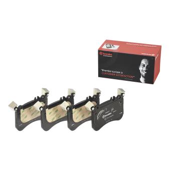 Jeu de 4 plaquettes de frein avant BREMBO OEM 0084203220