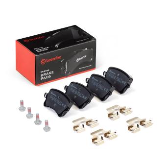 Jeu de 4 plaquettes de frein arrière BREMBO OEM 3508517N01